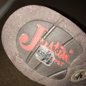 Justin gypsy boots LIKE NEW!